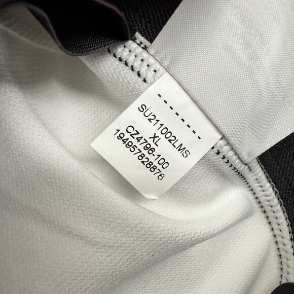 Jordan Compression Tights Men's XL White 3/4 Length Training Workout Jumpman NEW - Picture 10 of 11